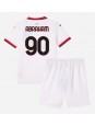 Otroški Nogometna dresi replika AC Milan Tammy Abraham #90 Gostujoči 2024-25 Kratek rokav (+ hlače)